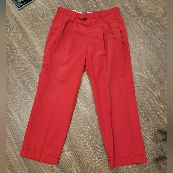 University of Alabama Roll Tide Red Men's Slacks by The Locker Room size 35 - Picture 6 of 6